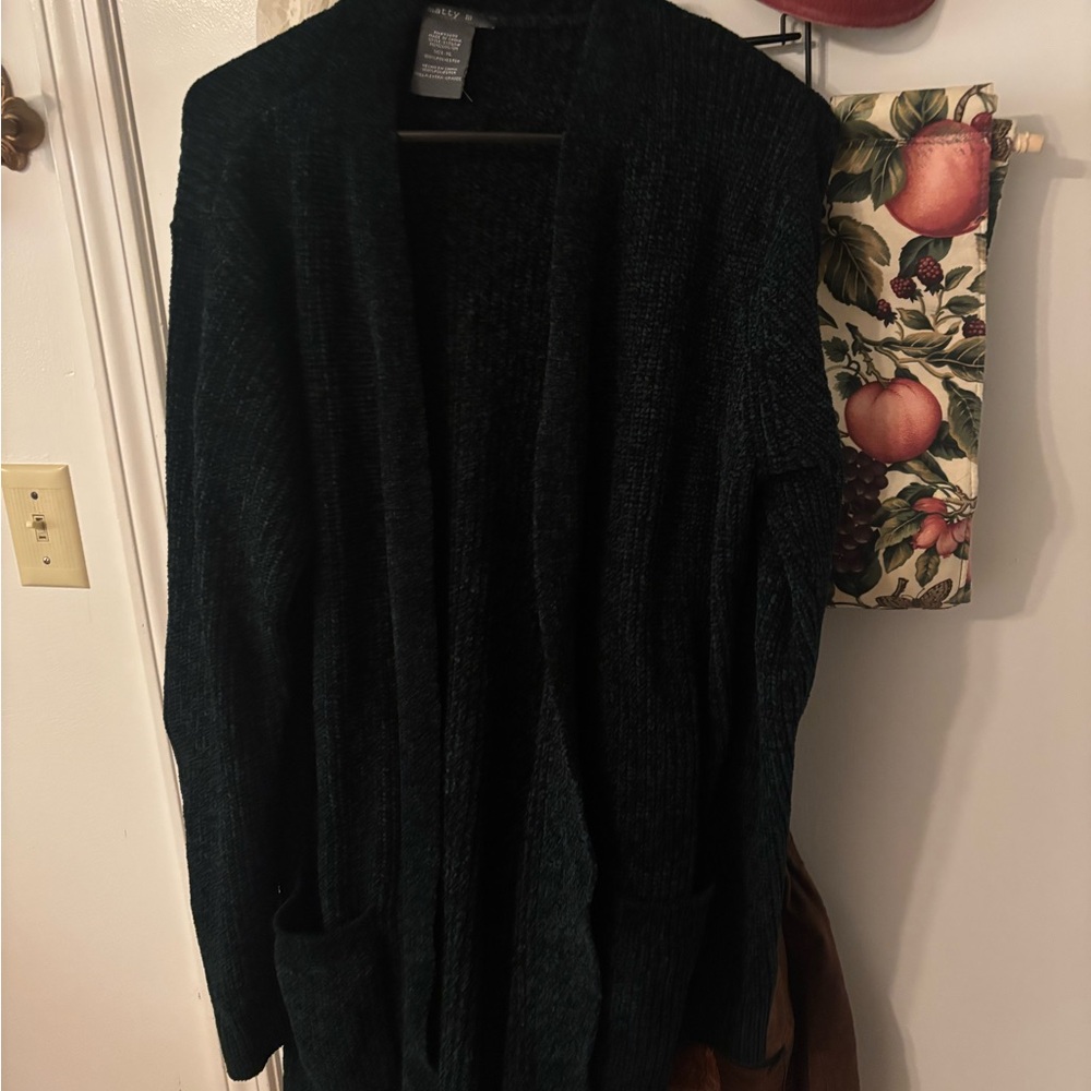 Matty M Forest Green Knit Top